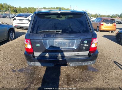 Lot #3037527325 2006 LAND ROVER RANGE ROVER SPORT HSE