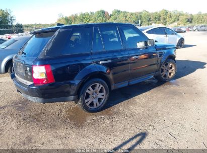 Lot #3037527325 2006 LAND ROVER RANGE ROVER SPORT HSE