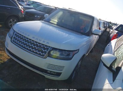 Lot #2992823997 2016 LAND ROVER RANGE ROVER 3.0L V6 SUPERCHARGED HSE