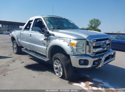 Lot #3018513891 2012 FORD F-250 LARIAT