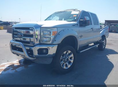 Lot #3018513891 2012 FORD F-250 LARIAT