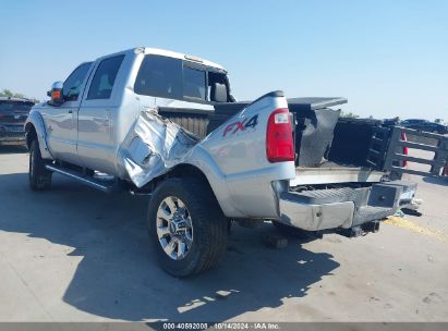 Lot #3018513891 2012 FORD F-250 LARIAT