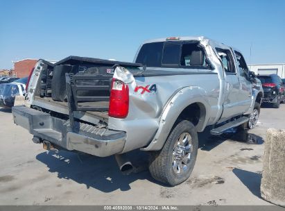 Lot #3018513891 2012 FORD F-250 LARIAT