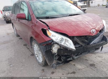 Lot #2992835218 2012 TOYOTA SIENNA XLE V6 8 PASSENGER