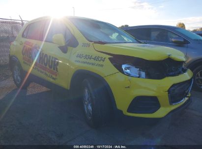 Lot #2995299232 2020 CHEVROLET TRAX FWD LS