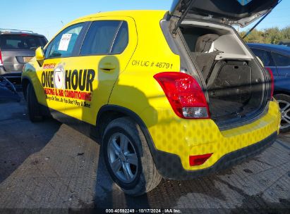 Lot #2995299232 2020 CHEVROLET TRAX FWD LS