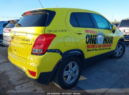 Lot #2995299232 2020 CHEVROLET TRAX FWD LS