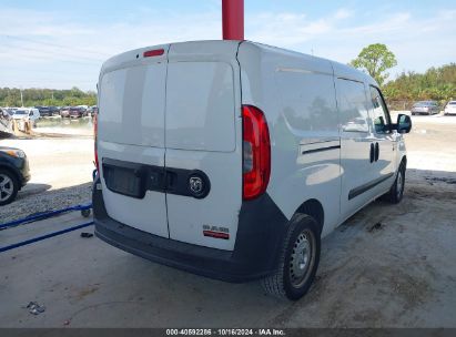 Lot #2995299230 2016 RAM PROMASTER CITY TRADESMAN