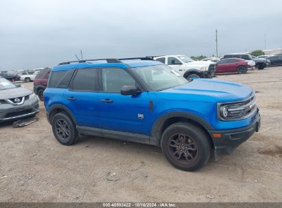 Lot #3035086403 2022 FORD BRONCO SPORT BIG BEND