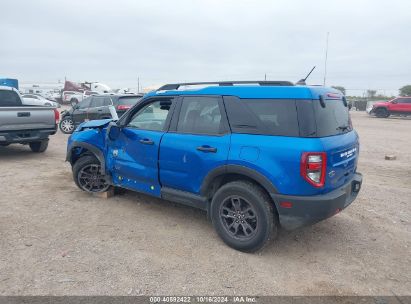 Lot #3035086403 2022 FORD BRONCO SPORT BIG BEND