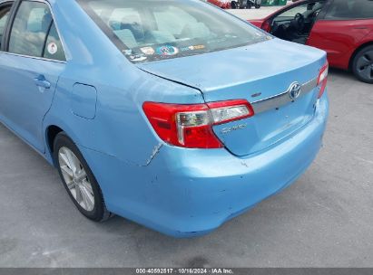 Lot #3035076047 2013 TOYOTA CAMRY HYBRID XLE