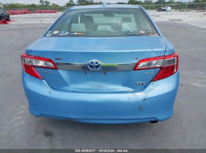 Lot #3035076047 2013 TOYOTA CAMRY HYBRID XLE