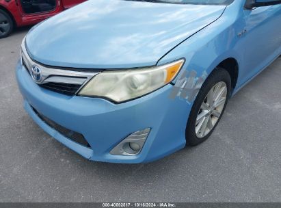 Lot #3035076047 2013 TOYOTA CAMRY HYBRID XLE