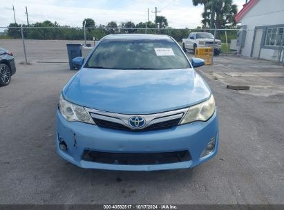 Lot #3035076047 2013 TOYOTA CAMRY HYBRID XLE