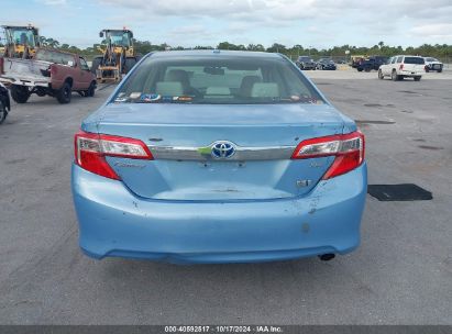 Lot #3035076047 2013 TOYOTA CAMRY HYBRID XLE