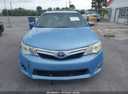 Lot #3035076047 2013 TOYOTA CAMRY HYBRID XLE