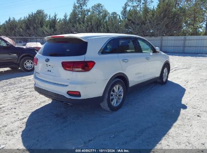 Lot #3035076044 2020 KIA SORENTO 3.3L LX