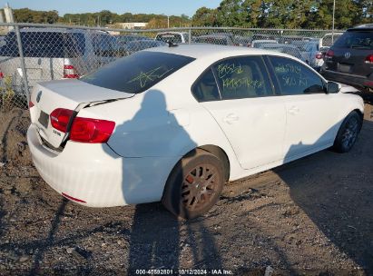 Lot #2995299220 2012 VOLKSWAGEN JETTA 2.5L SE