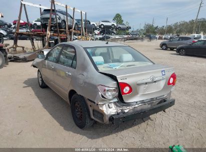 Lot #2995299212 2003 TOYOTA COROLLA LE