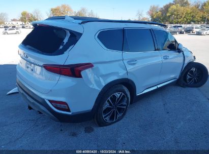 Lot #2992830237 2020 HYUNDAI SANTA FE SEL 2.0T