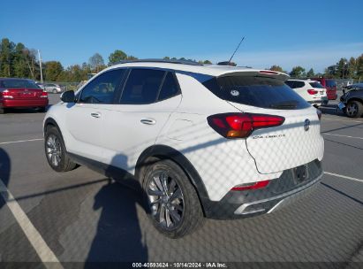 Lot #3054888071 2021 BUICK ENCORE GX FWD SELECT