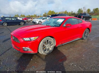 Lot #2996533446 2016 FORD MUSTANG ECOBOOST