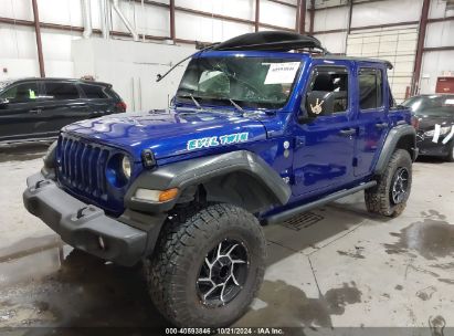 Lot #3051079354 2020 JEEP WRANGLER UNLIMITED SPORT S 4X4