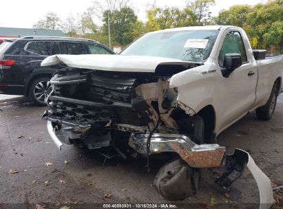 Lot #3047412095 2022 CHEVROLET SILVERADO 1500 WORK TRUCK