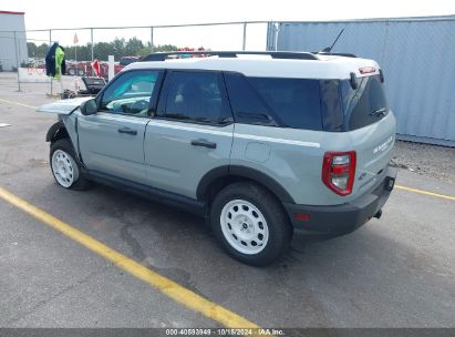 Lot #3005349398 2023 FORD BRONCO SPORT HERITAGE