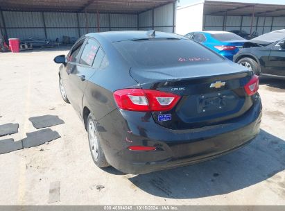 Lot #3035086390 2018 CHEVROLET CRUZE LS AUTO