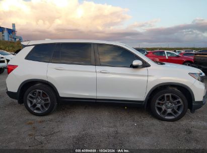 Lot #3051084190 2022 HONDA PASSPORT 2WD EX-L