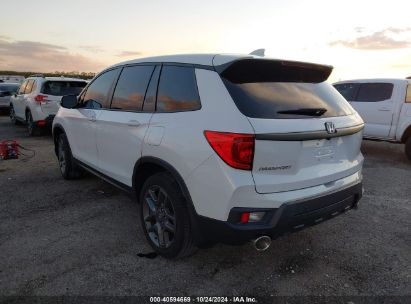 Lot #3051084190 2022 HONDA PASSPORT 2WD EX-L