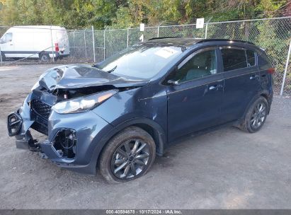 Lot #2995299527 2022 KIA SPORTAGE NIGHTFALL EDITION