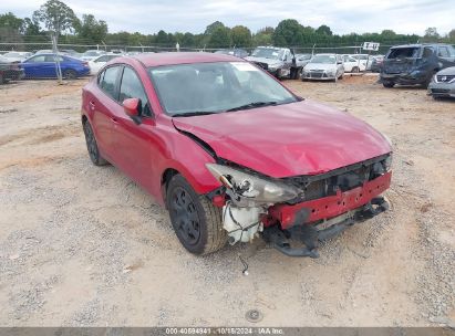 Lot #3037527302 2014 MAZDA MAZDA3 I SPORT