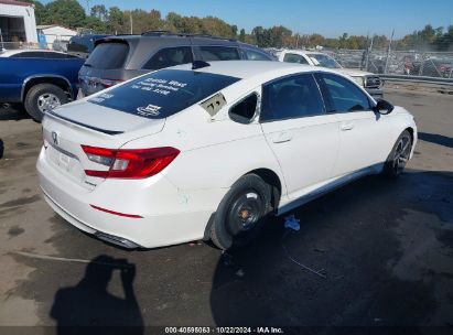 Lot #2992824499 2021 HONDA ACCORD SPORT