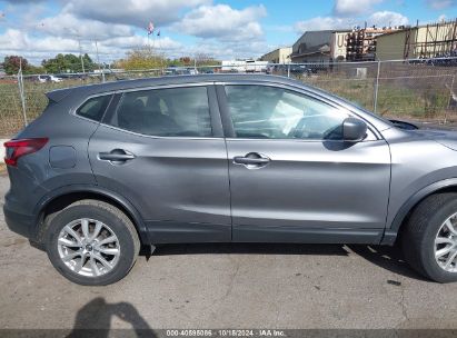 Lot #3054888065 2021 NISSAN ROGUE SPORT S FWD XTRONIC CVT