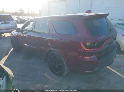 Lot #2989127454 2021 DODGE DURANGO SRT HELLCAT AWD