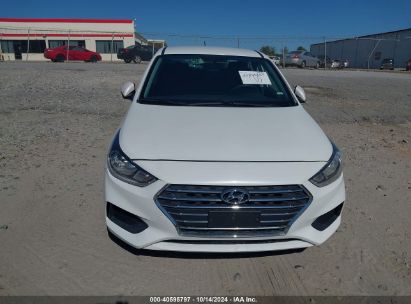 Lot #2989126801 2021 HYUNDAI ACCENT SE