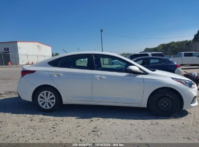 Lot #2989126801 2021 HYUNDAI ACCENT SE