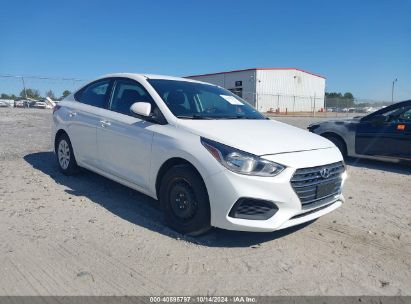 Lot #2989126801 2021 HYUNDAI ACCENT SE