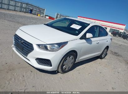 Lot #2989126801 2021 HYUNDAI ACCENT SE