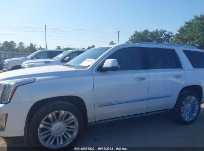 Lot #2992833769 2020 CADILLAC ESCALADE 4WD PLATINUM