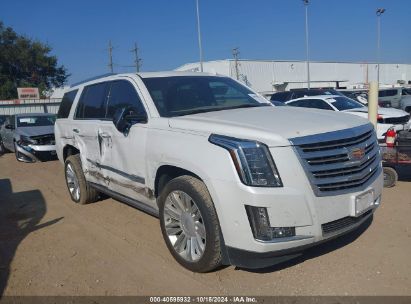 Lot #2992833769 2020 CADILLAC ESCALADE 4WD PLATINUM