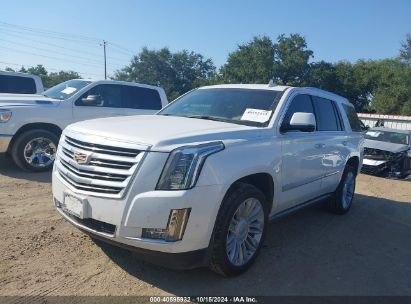 Lot #2992833769 2020 CADILLAC ESCALADE 4WD PLATINUM