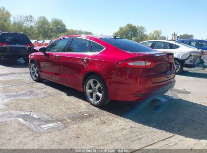 Lot #3035086368 2016 FORD FUSION SE