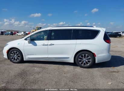 Lot #3052076756 2022 CHRYSLER PACIFICA HYBRID PINNACLE