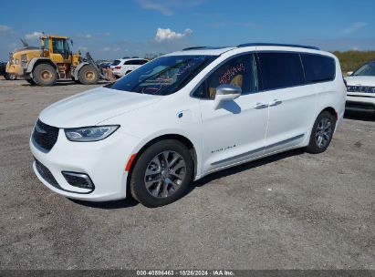 Lot #3052076756 2022 CHRYSLER PACIFICA HYBRID PINNACLE