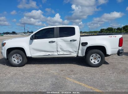 Lot #3035075993 2019 CHEVROLET COLORADO WT