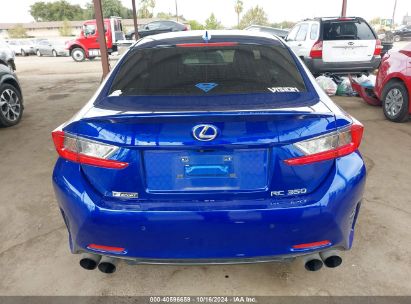 Lot #3056063058 2015 LEXUS RC 350