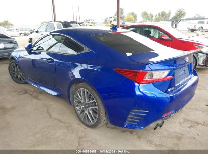 Lot #3056063058 2015 LEXUS RC 350